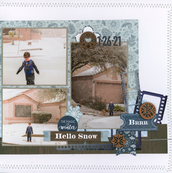 "Keepin' Cozy" Page Kit by Meridy Twilling