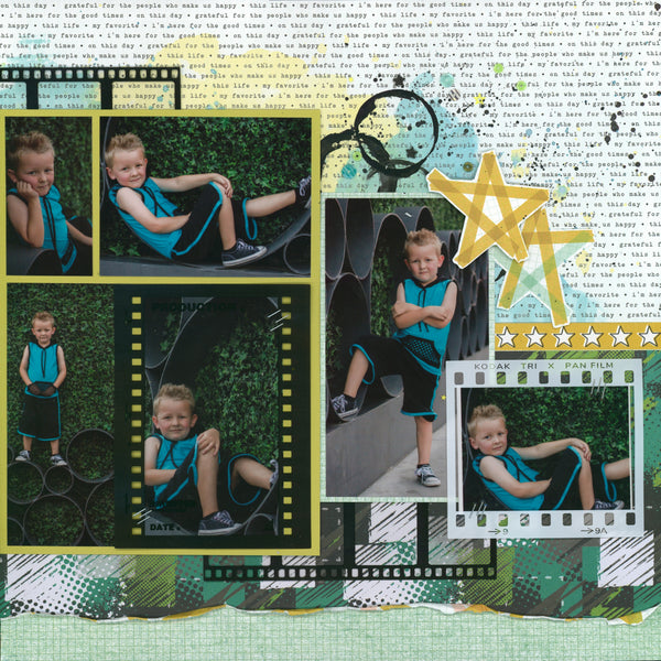 "Graffiti Art" Page Kit by Meridy Twilling