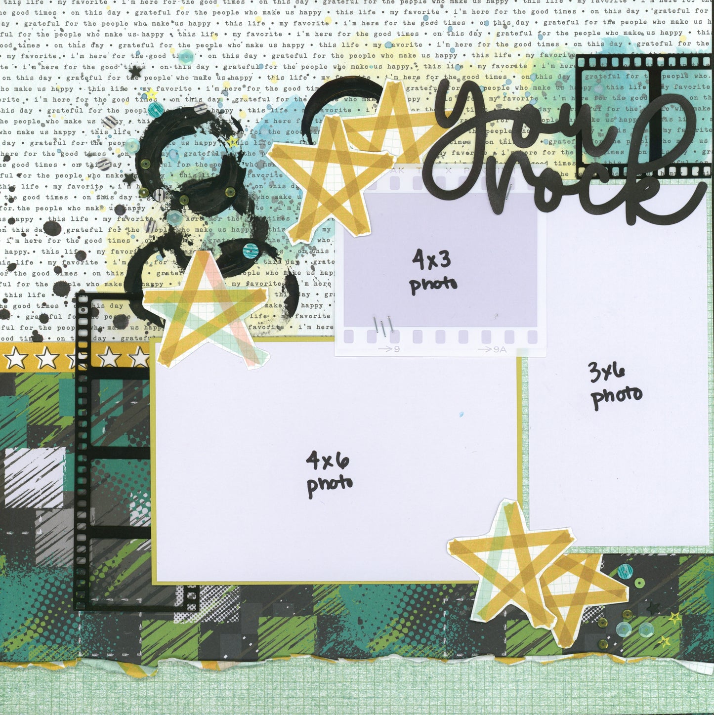 "Graffiti Art" Page Kit by Meridy Twilling