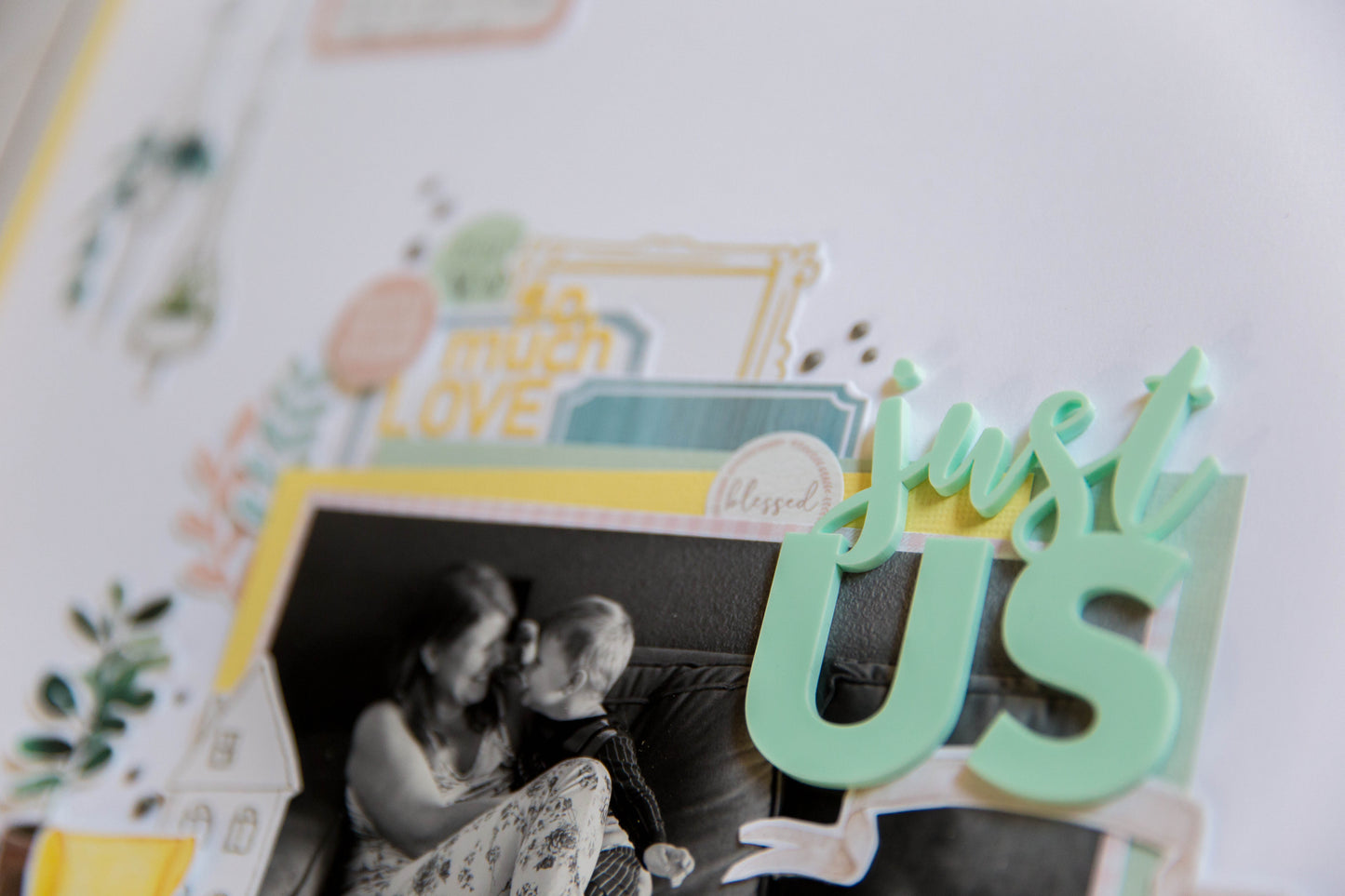 "Just Us" Page Kit by Meridy Twilling