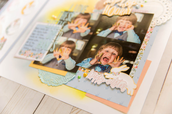 "Hippity Hoppity" Page Kit by Meridy Twilling