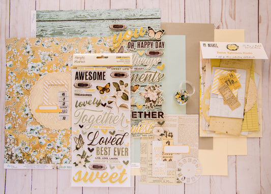 "Live Simply" Page Kit by Meridy Twilling