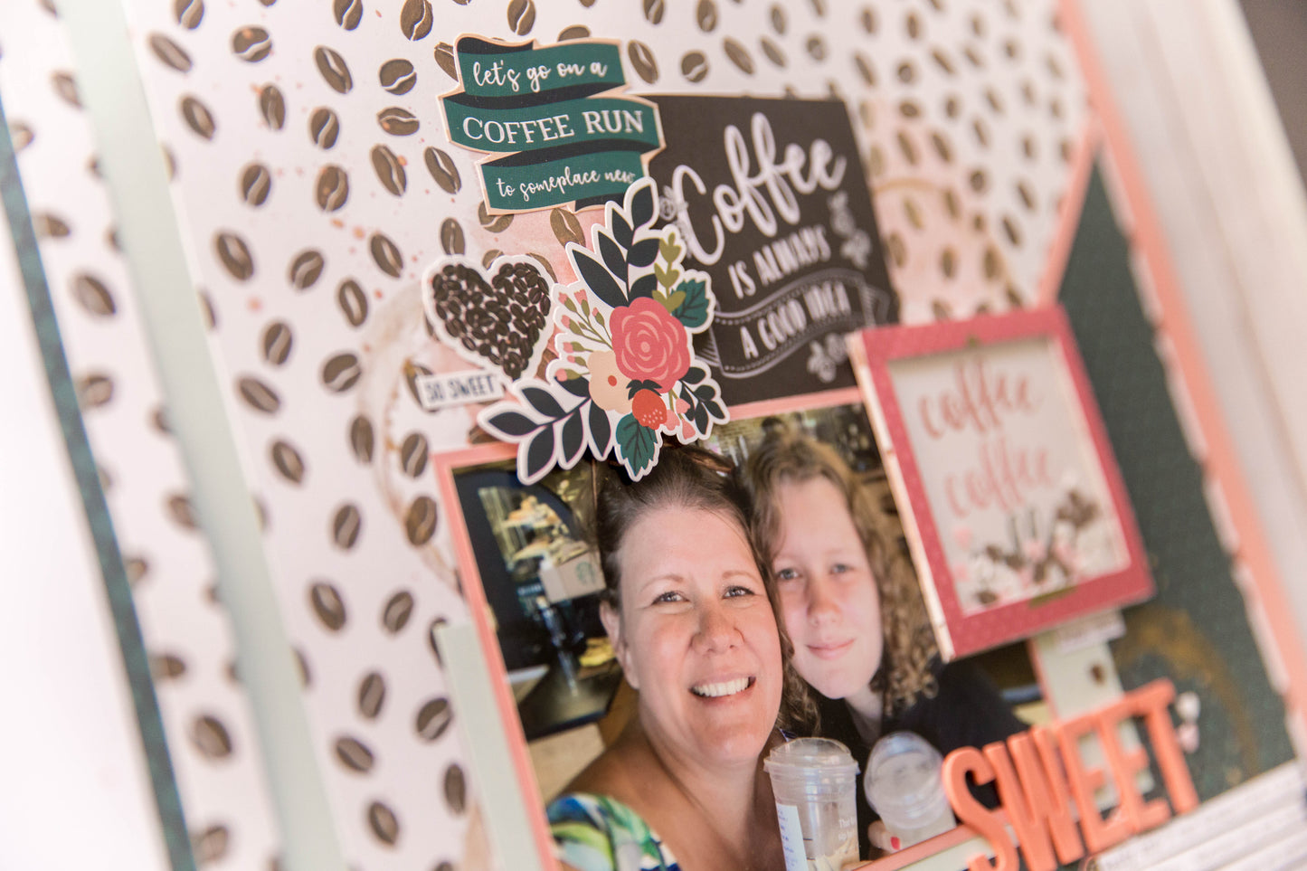 "Latte Love" Page Kit by Meridy Twilling