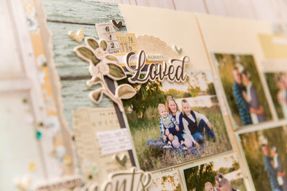 "Live Simply" Page Kit by Meridy Twilling