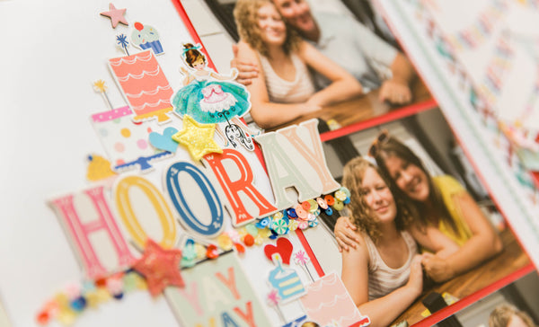 "Party Time" Page Kit by Meridy Twilling