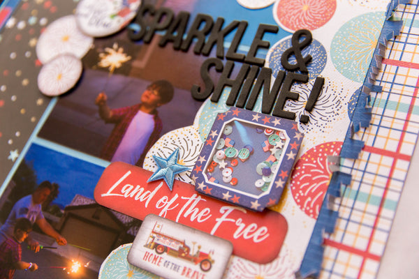 "Celebrate, Sparkle, and Shine" Page Kit by Meridy Twilling