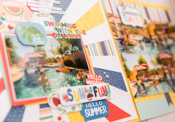 "Soak Up the Sun" Page Kit by Meridy Twilling