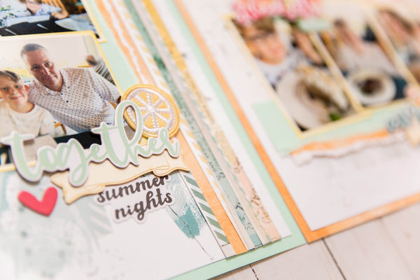 "Midsummer Dreams" Page Kit by Meridy Twilling