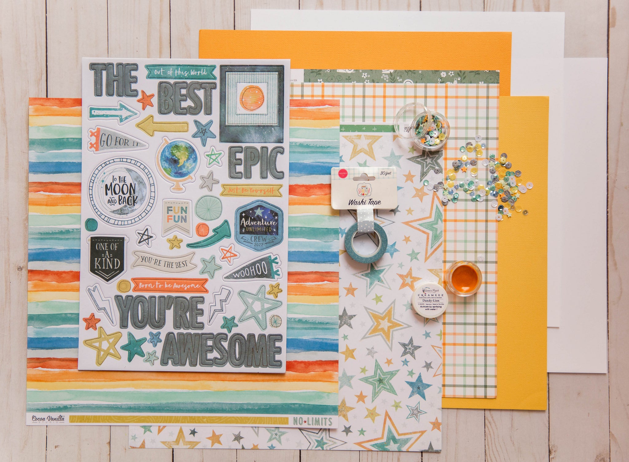 "Epic" Page Kit by Meridy Twilling