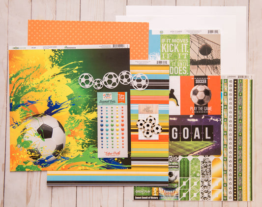 "Kick It" Page Kit by Meridy Twilling