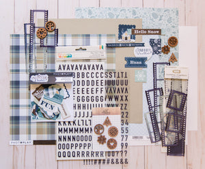 "Keepin' Cozy" Page Kit by Meridy Twilling