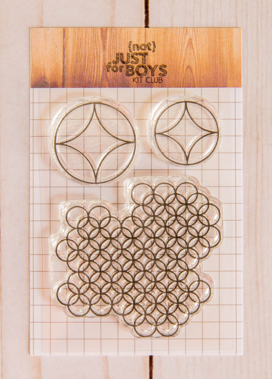 "Spectrum" NJFB 3x4 Stamp Set