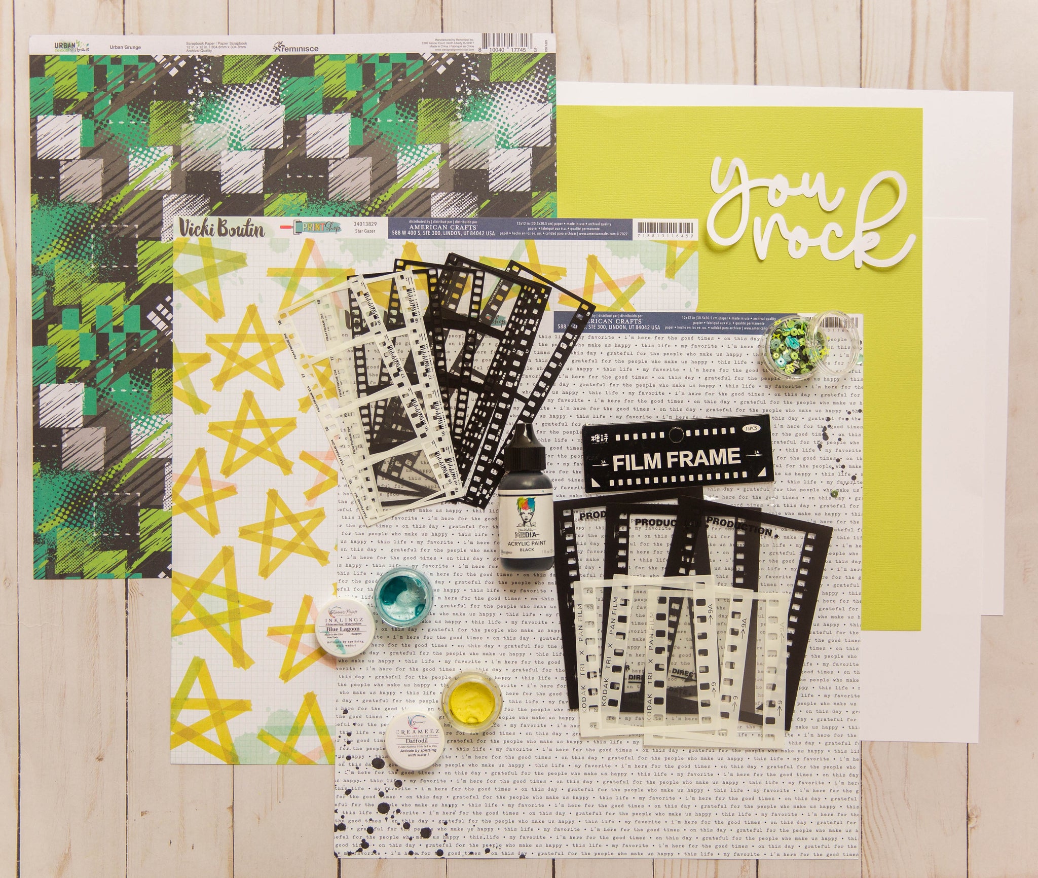 "Graffiti Art" Page Kit by Meridy Twilling