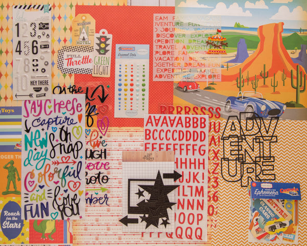 "Vacation Adventure" Deluxe Theme Kit