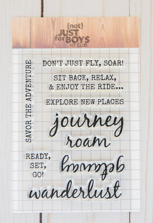 "Soar" 3 x 4 Stamp Set