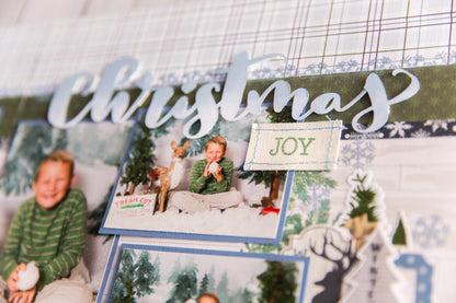 "Blue Christmas" Page Kit by Meridy Twilling