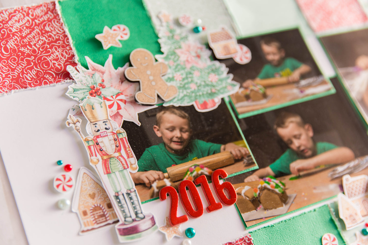 "Christmas Cheer" Page Kit by Meridy Twilling