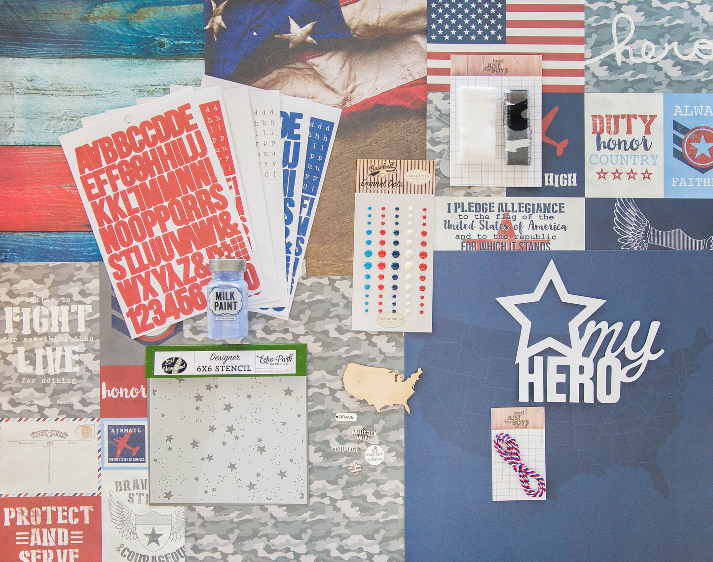 "American Hero" Deluxe Theme Kit