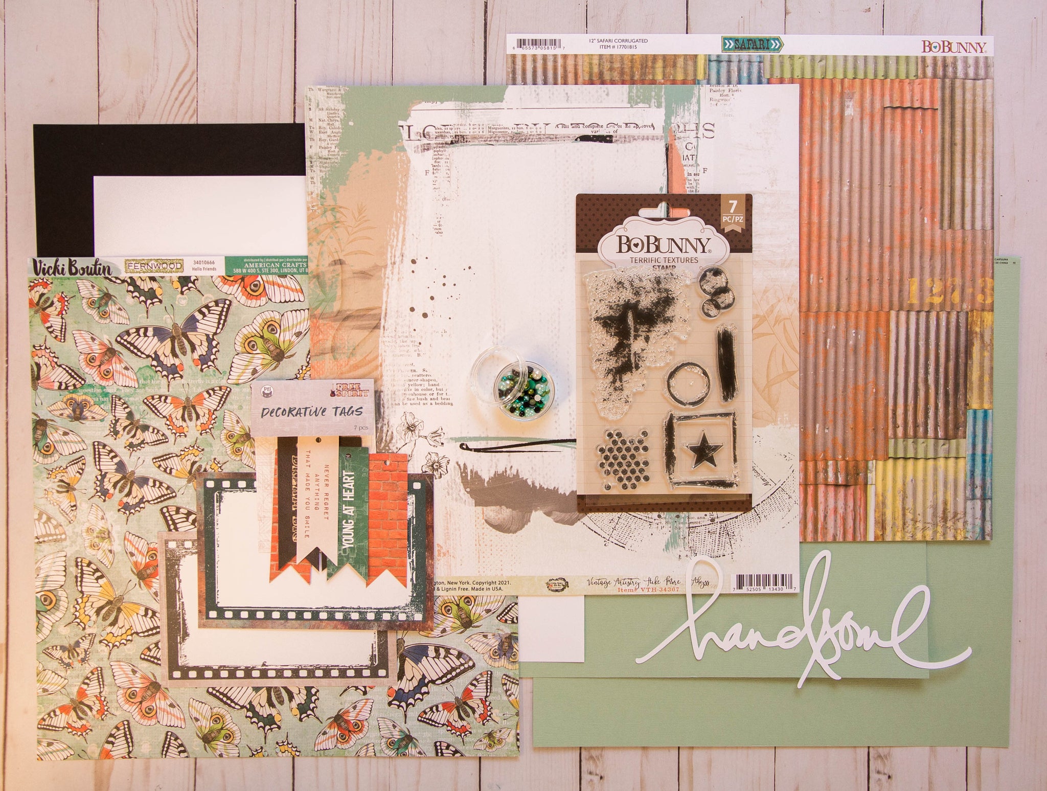 "Handsome" Page Kit by Meridy Twilling