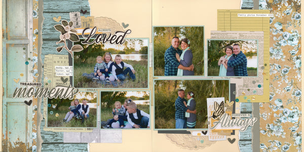 "Live Simply" Page Kit by Meridy Twilling