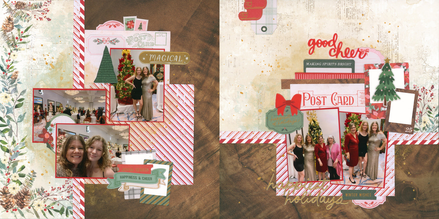 "Good Cheer" Page Kit by Meridy Twilling