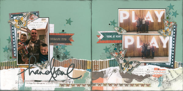 "Handsome" Page Kit by Meridy Twilling