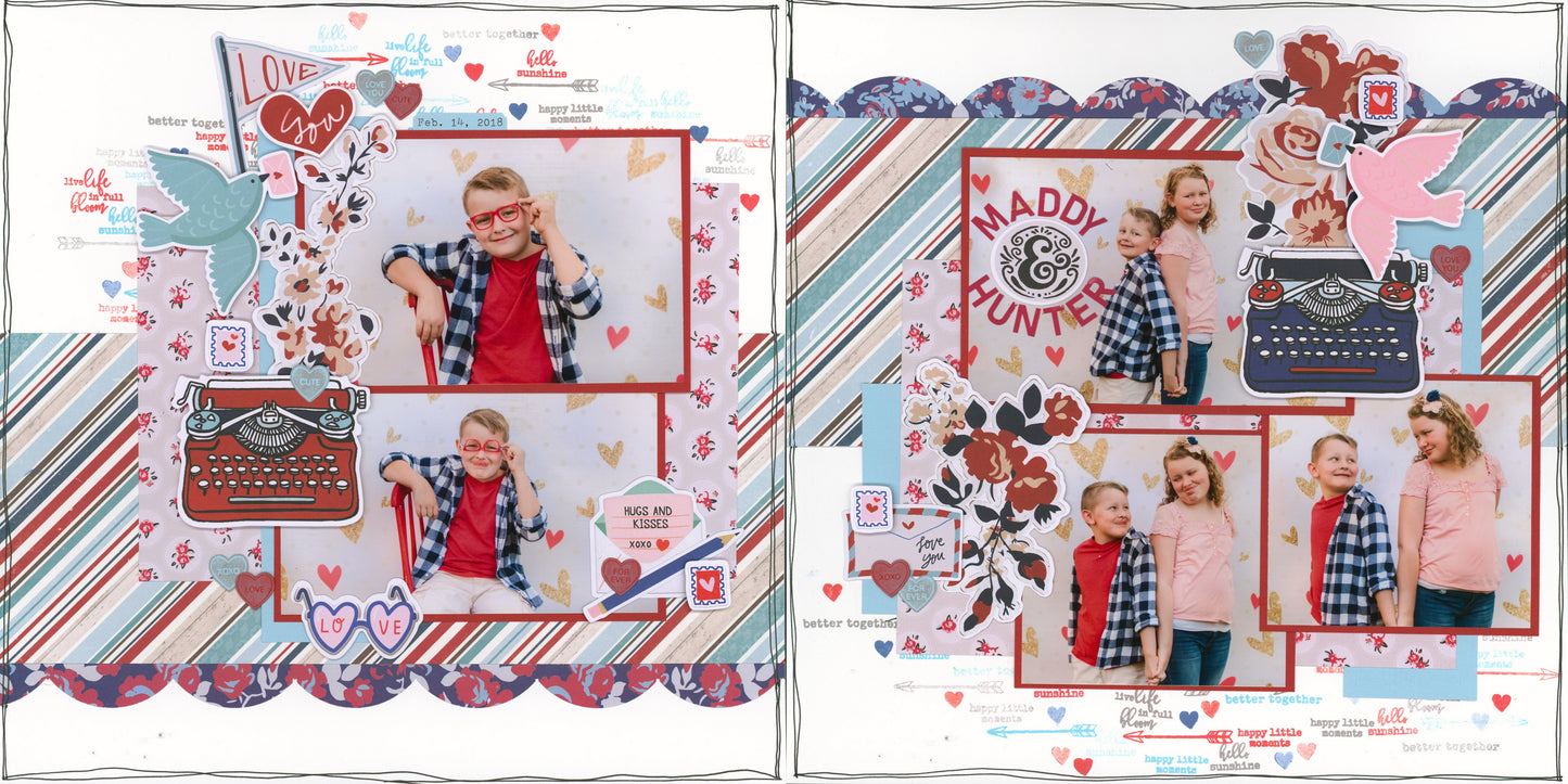 "True Love" Page Kit by Meridy Twilling