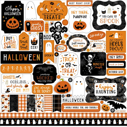 "Halloween Party" Sticker Sheet