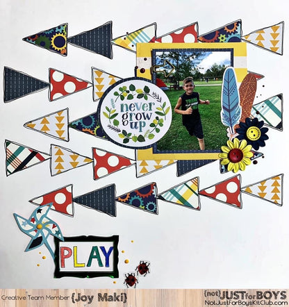 "Pinwheels & Playgrounds" Deluxe Theme Kit