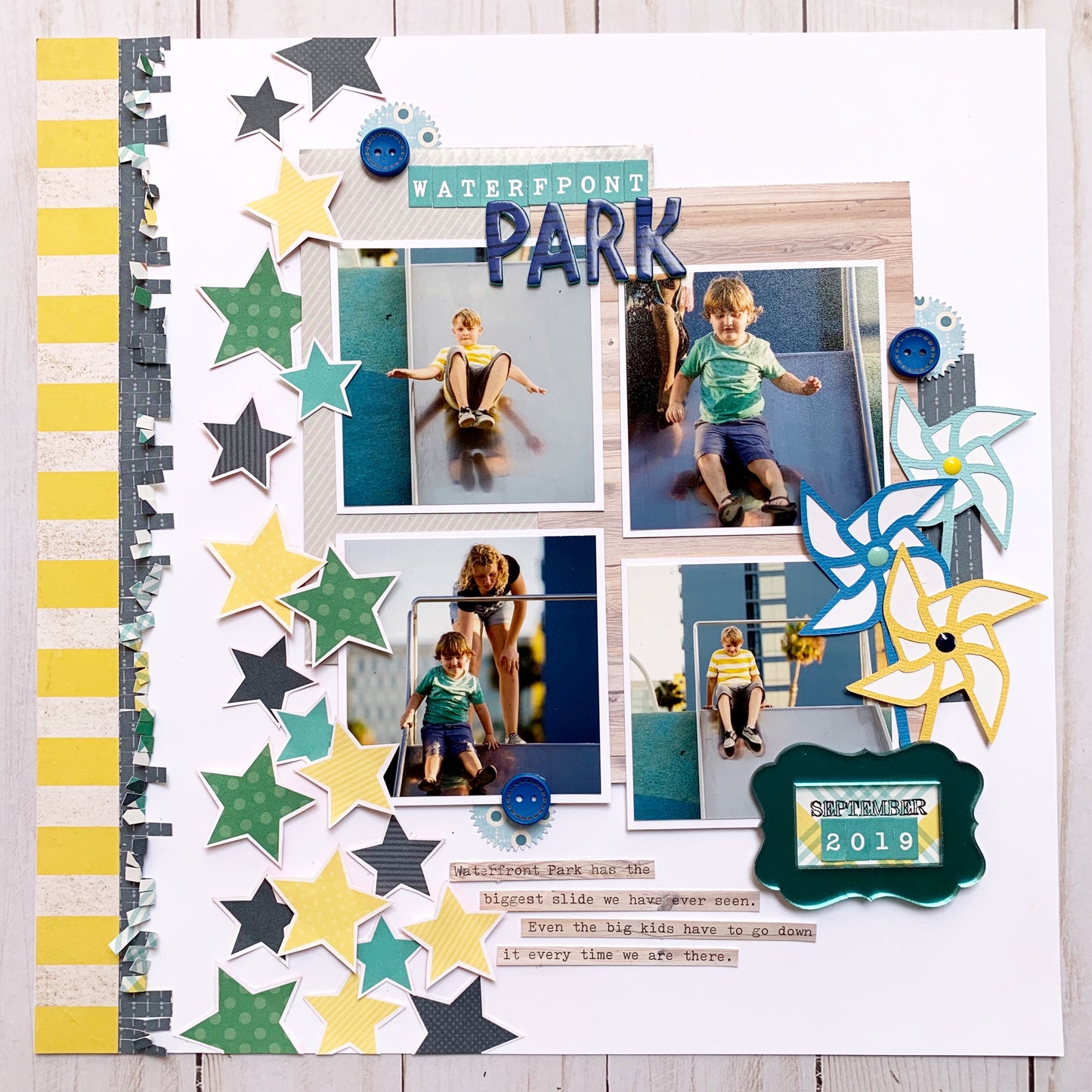 "Pinwheels & Playgrounds" Deluxe Theme Kit