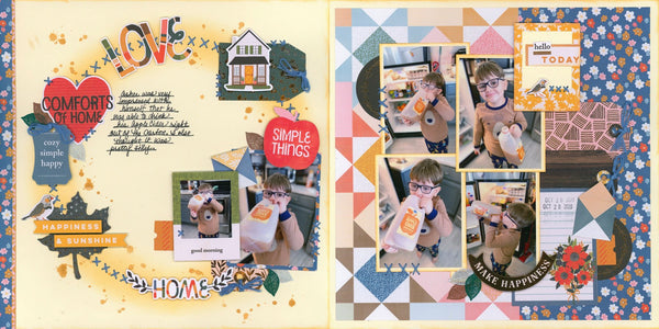 ”Comforts of Home” NJFB Page Kit by Meridy Twilling