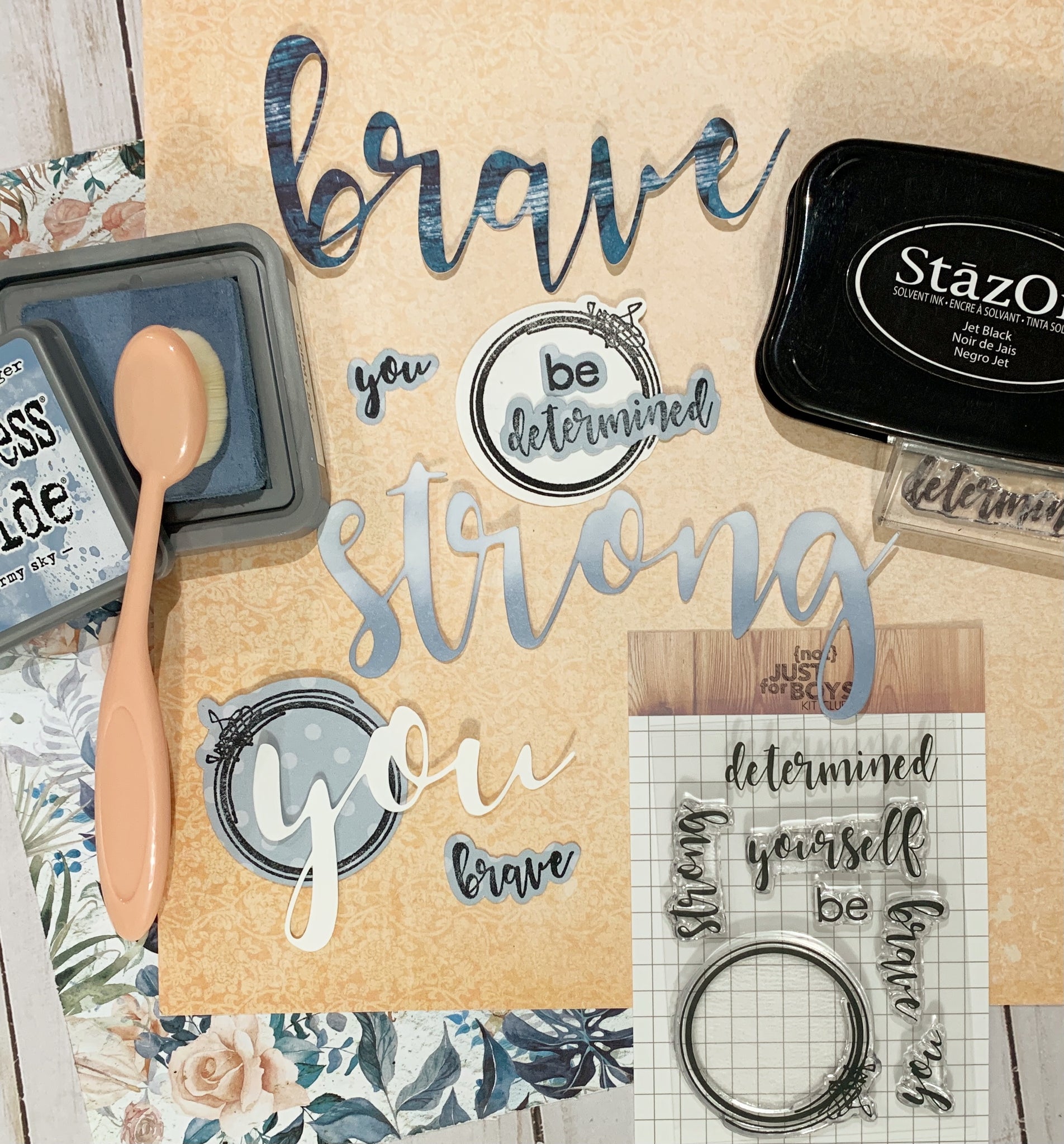"Bliss" NJFB Stamp Coordinating Digital Cut Files