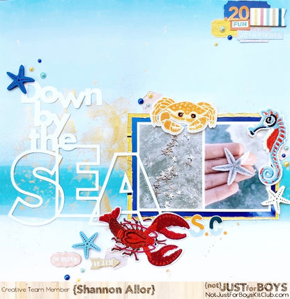 "Down by the Sea" Deluxe Theme Kit