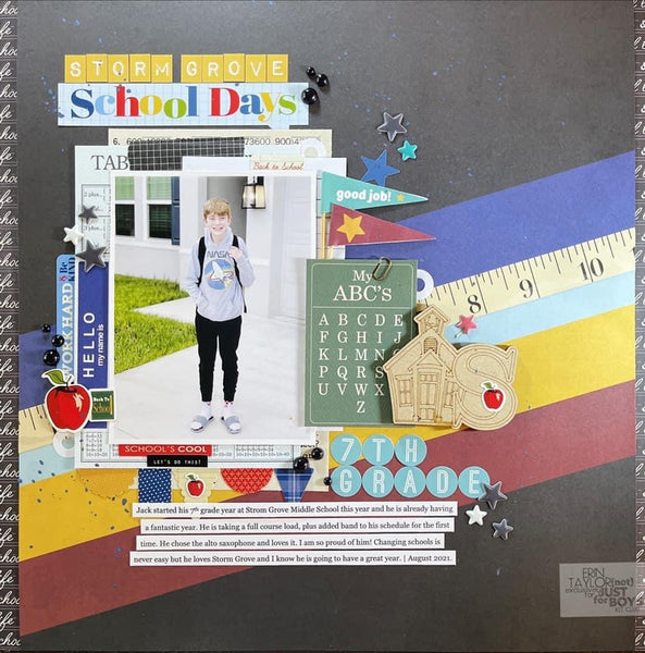 "School Days” Deluxe Theme Kit