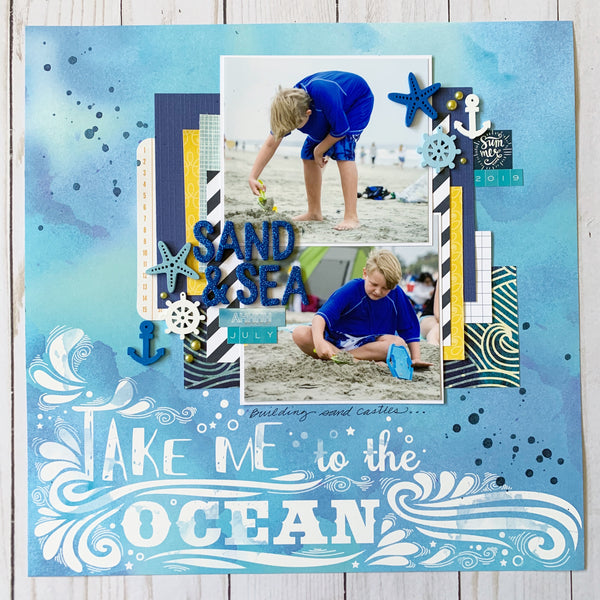 "Down by the Sea" Deluxe Theme Kit